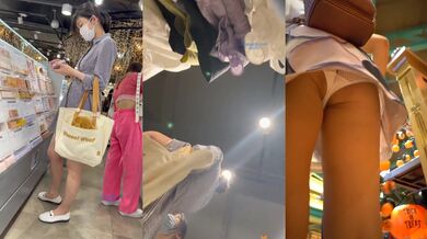 抄底漂亮气质少妇 粉色小内内卡着白嫩大屁屁真性感 一抖一抖超诱惑